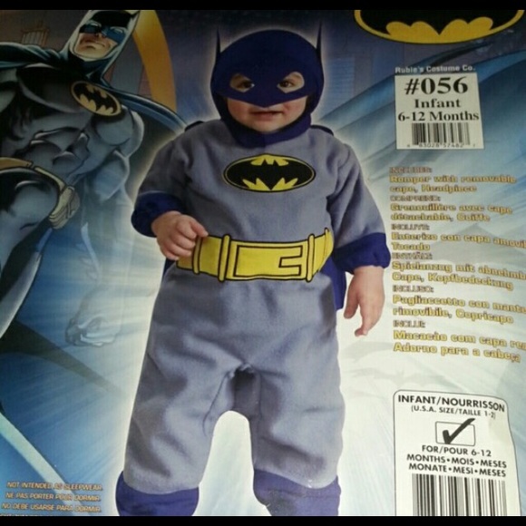 Baby batman costume