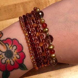 Set of 6 matching bangles