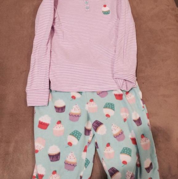 Girls fleece pajamas