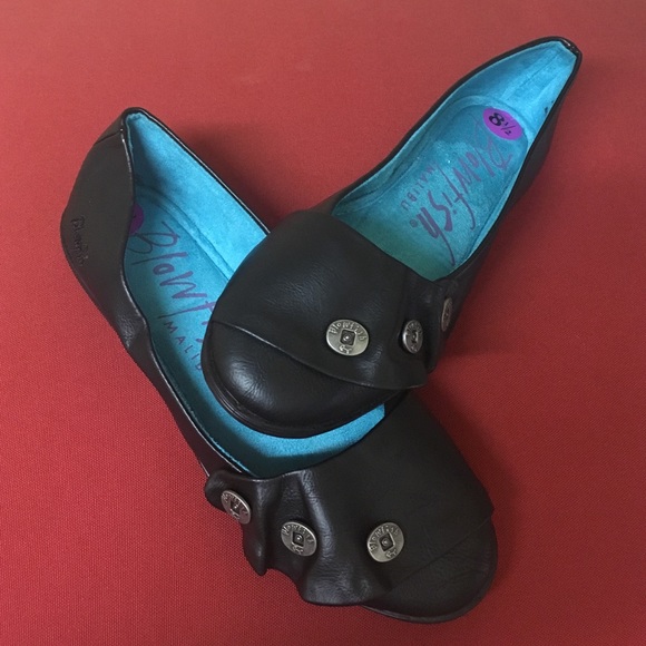 Black Pleather Shoes