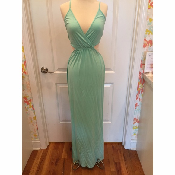 Mint Tobi Formal Dress - Open Back