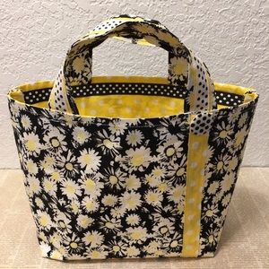 Tote -Daisy and Polka Dot