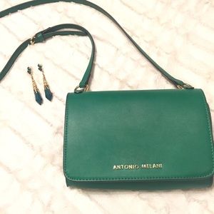 Antonio Melani green handbag