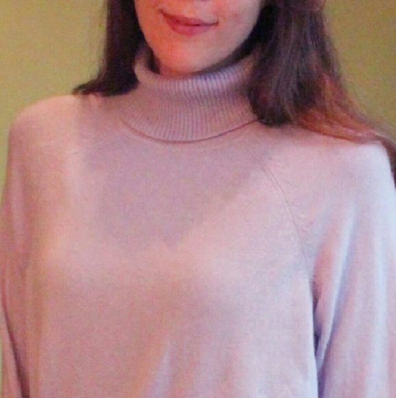 Nordstrom Sweaters - Pastel Pure Cashmere Lavender Turtleneck