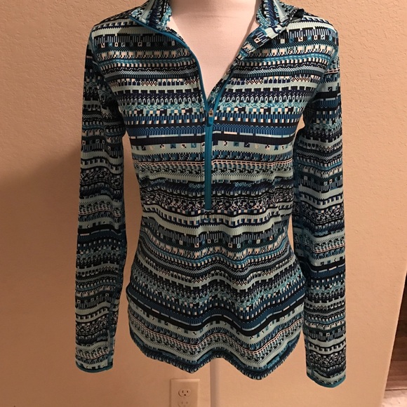 Nike Pro Dri-Fit blue jacket