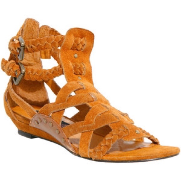 Taupe/Olive Steven Gladiator Sandals - Picture 3 of 3