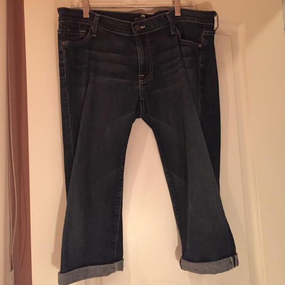 7 For All Mankind Josefina cropped jeans