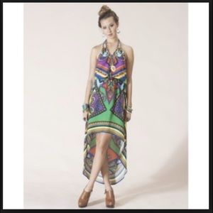 Flying Tomato Bohemian High-Low Maxi Dress NWOT