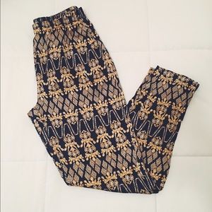 Slim Leg Printed Jogger Pant
