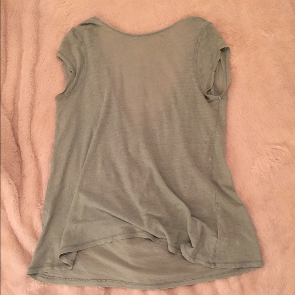 Free people open back essential top