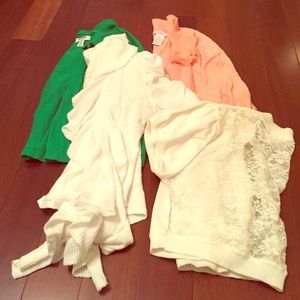 $10 or 3/$20 Lot of FOUR Sweaters / Shrugs!