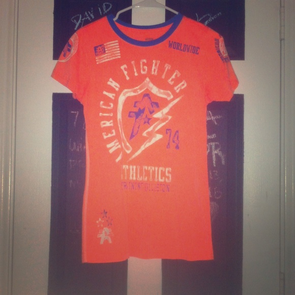 American fighter tee shirt!