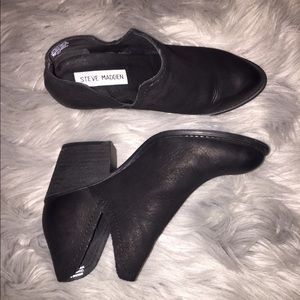 Steve Madden Black Booties