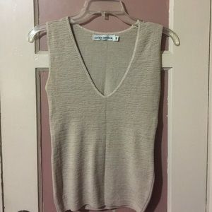 Cotton Emporium V Neck Sweater Vest