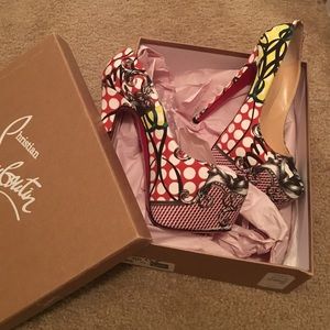 Christian Louboutin Daffodile 160 Loubi Print