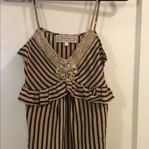 Beyond Vintage beaded cami