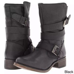 Brewzzer Steve Madden Motorcycle biker boots
