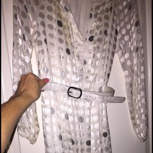 Chelsea and Violet white cocktail dress