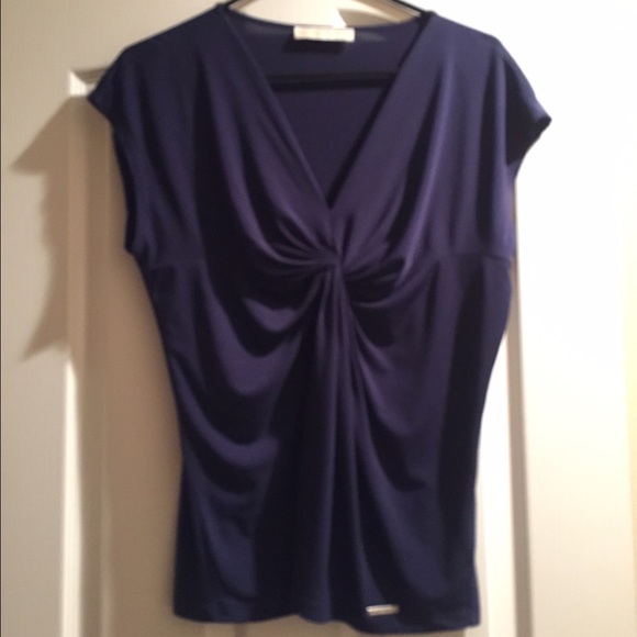 Michael Kors blue top