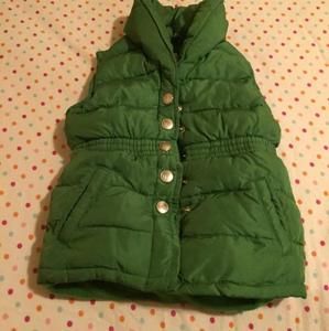 Vibrant Green Gymboree Vest