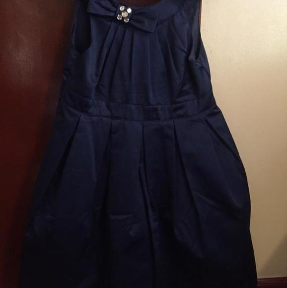 Gymboree Navy Special Occasion Dress - Picture 1 of 4