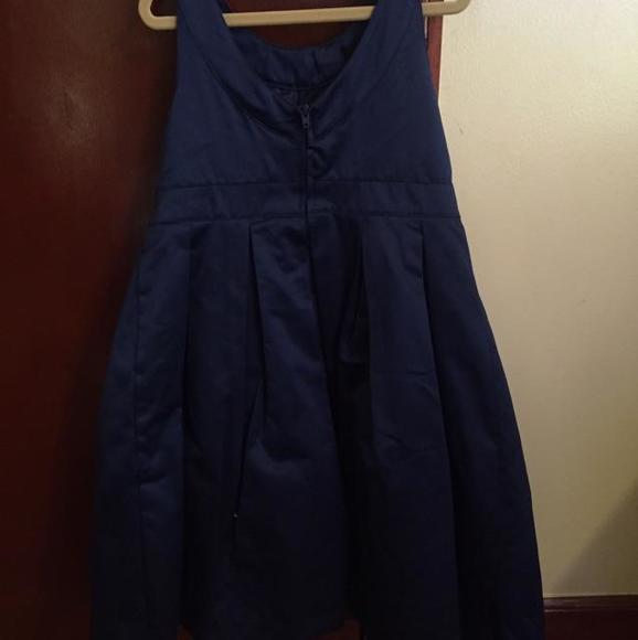 Gymboree Navy Special Occasion Dress - Picture 4 of 4