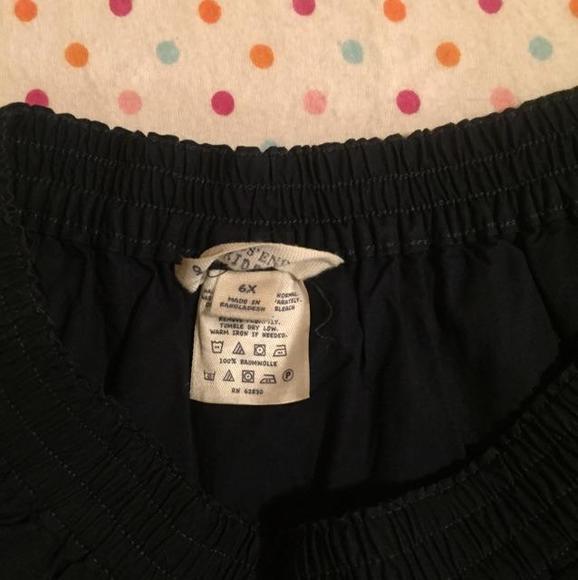 Lands End Kids Navy Skirt 6X - Picture 2 of 3