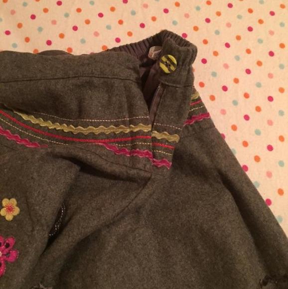 Deux par Deux Gray Skirt - Picture 2 of 4