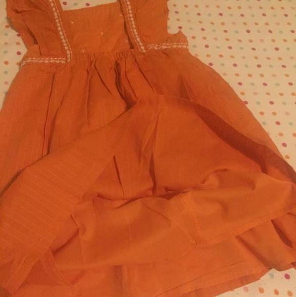 Gymboree Batik Orange Dress - Picture 1 of 4