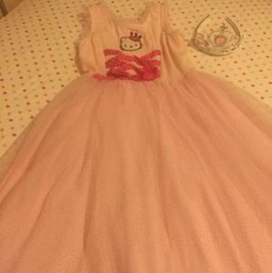Hello Kitty Tulle Pink Dress