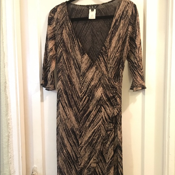 ABS wrap dress