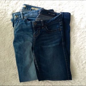 BUNDLE Guess power ultra skinny jeans