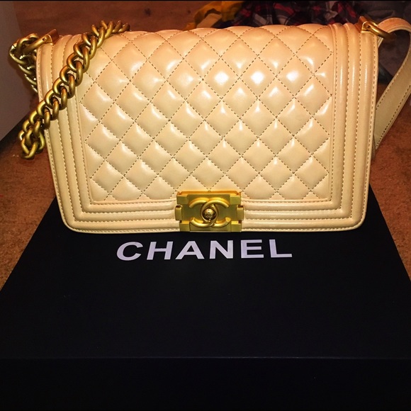 Tan leather Chanel Handbag