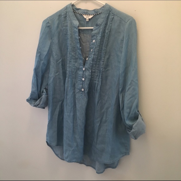 Jean blouse