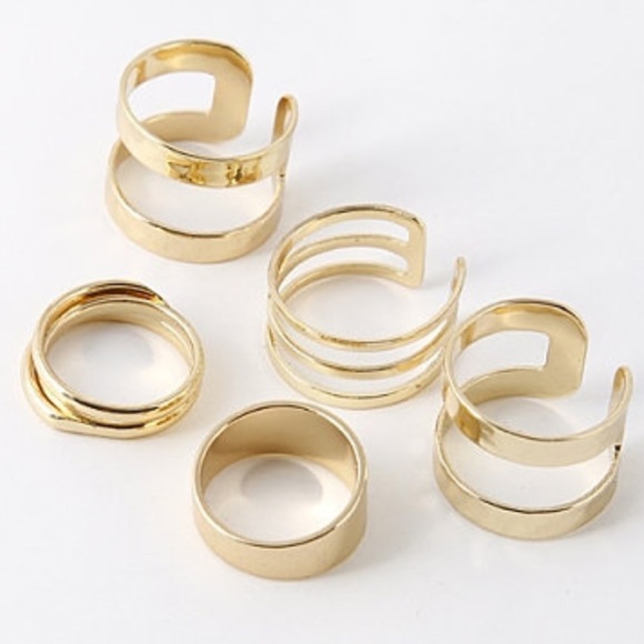 Stacks On Stacks Ring Set - Picture 2 of 3