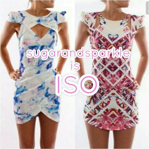 ISO either of these two dresses or very similar
