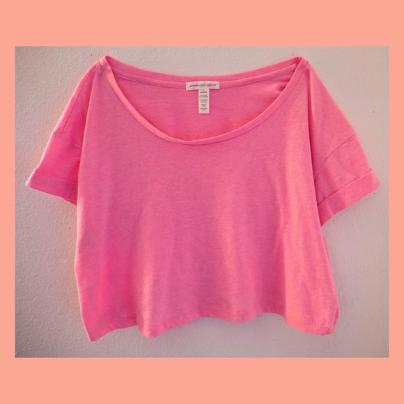 Pink Crop Top