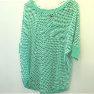 Teal shirt