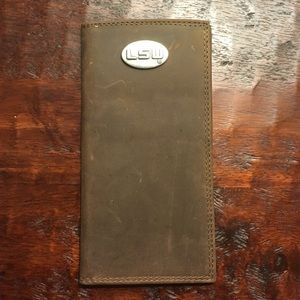 LSU Leather Wallet