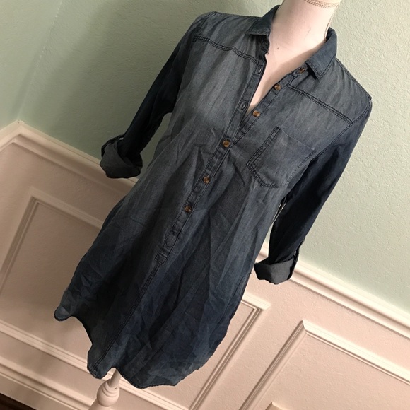 Chambray tunic NWT