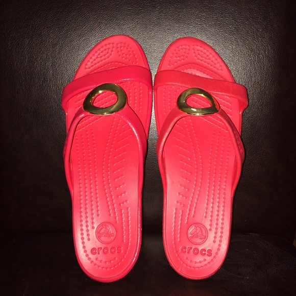 Croc sandals