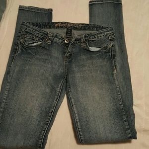 Blue Asphalt  Black Skinny Jeans