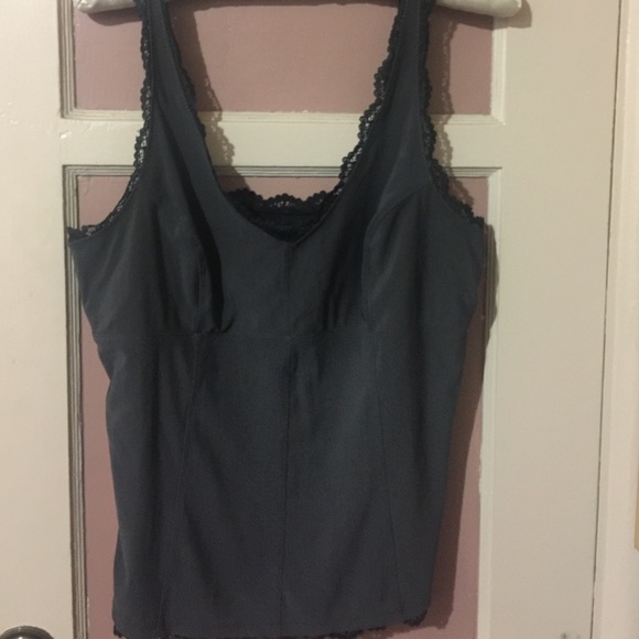 Express black tank top