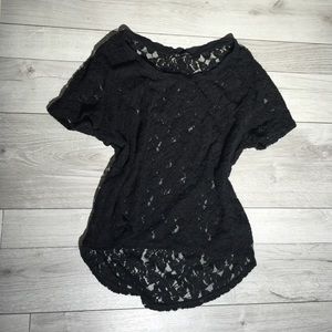 Express lace shirt