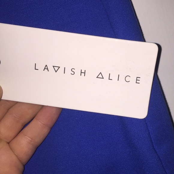 Blue Bodycon Dress - Picture 4 of 4