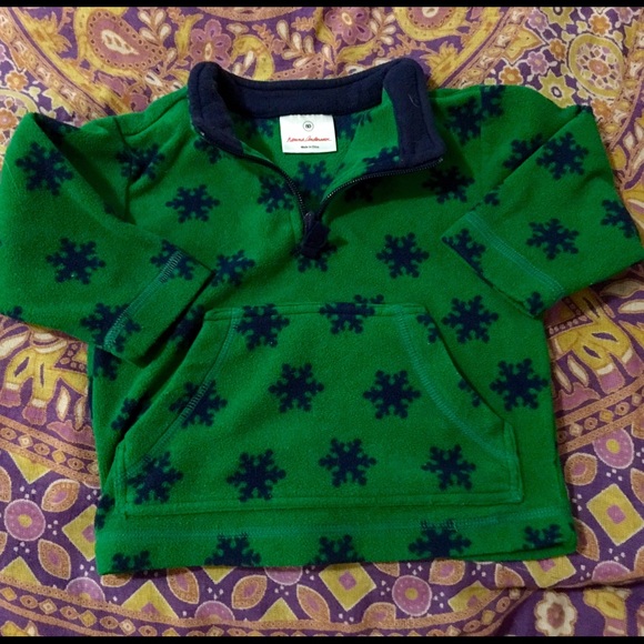 ❄️HANNAH ANDERSSON HALF ZIP SWEATER SIZE 80❄️ - Picture 1 of 3