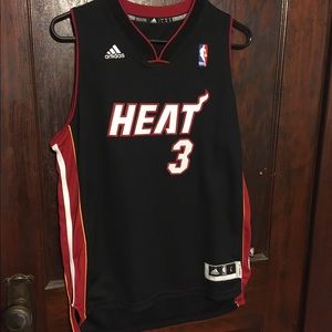 NBA Adidas Miami Heat Dwayne Wade jersey