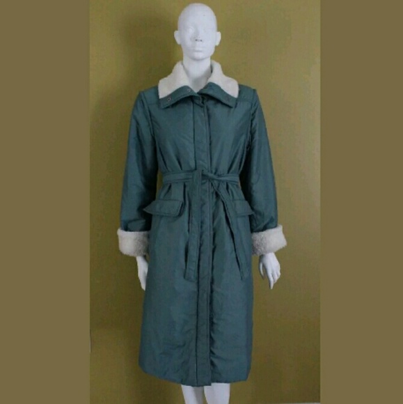 Vintage White Stag Elongated Parka