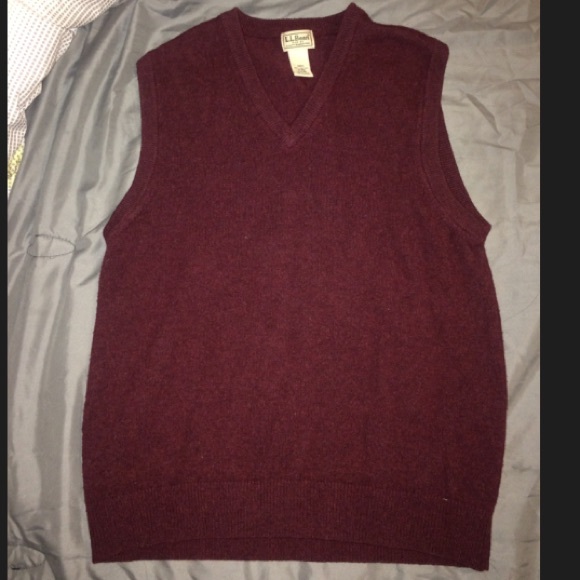 ll bean sweater vest