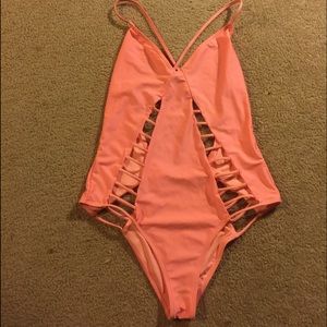 Cutout One Piece Bikini